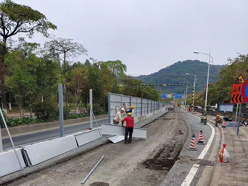 鋼結構圍擋工程案例